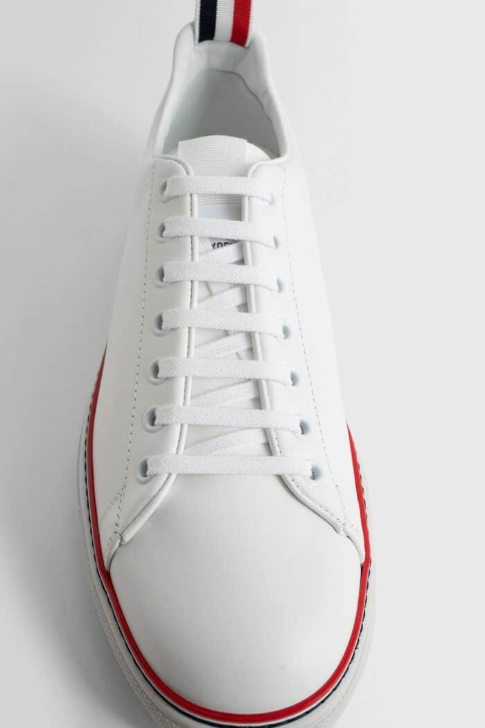 THOM BROWNE Pabble Grain Leather Sneakers