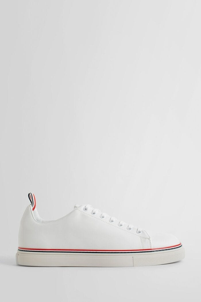 THOM BROWNE Pabble Grain Leather Sneakers