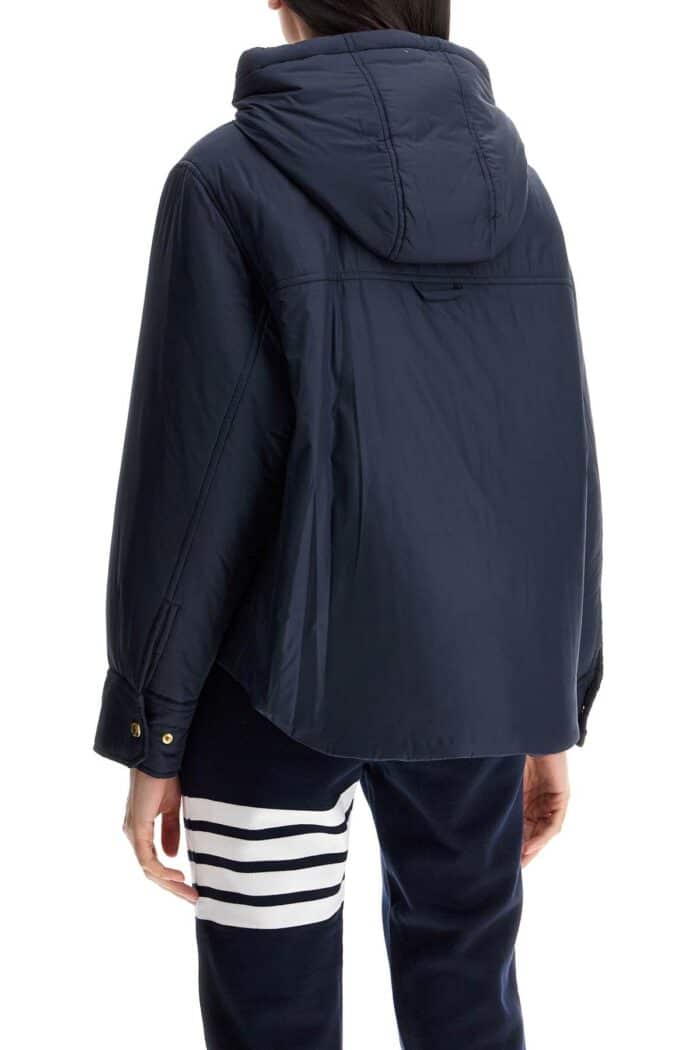 THOM BROWNE Padded Jacket With Hood