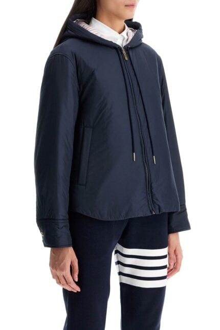 THOM BROWNE Padded Jacket With Hood