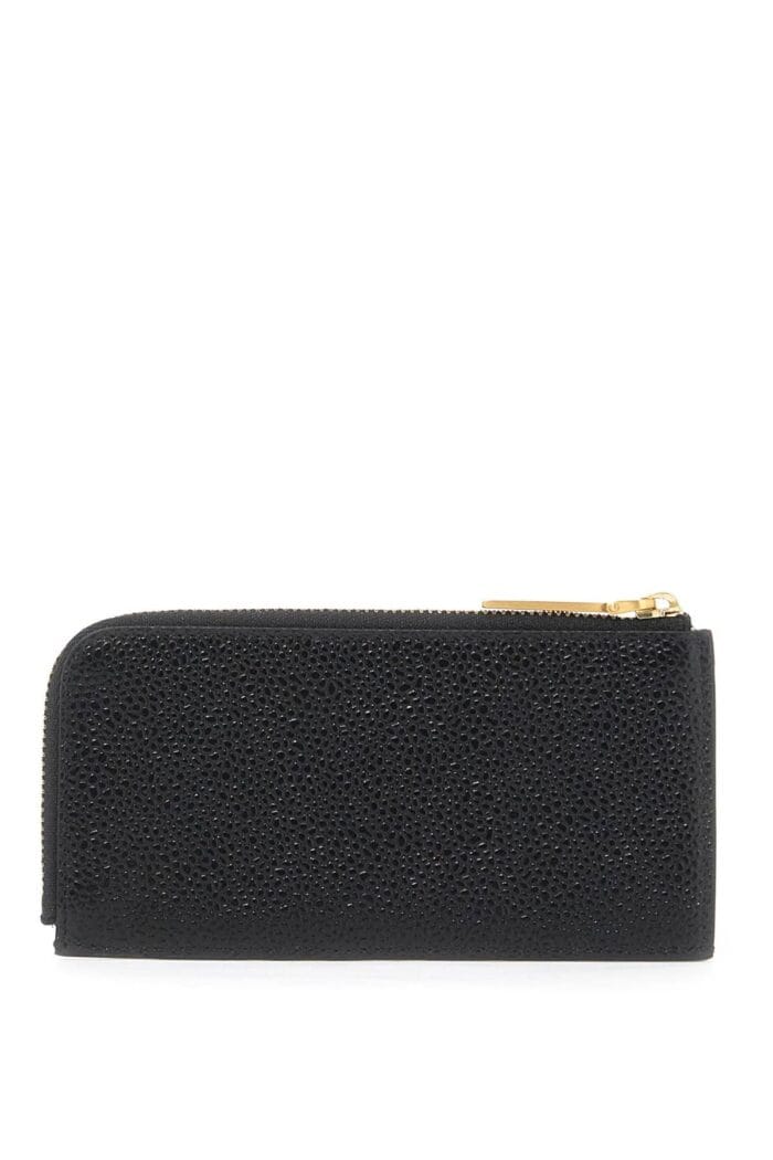 THOM BROWNE Pebble Grain Leather Cardholder