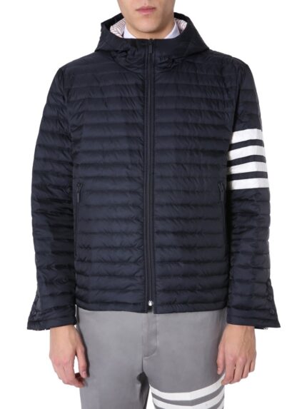 THOM BROWNE PIUMINO CON CAPPUCCIO