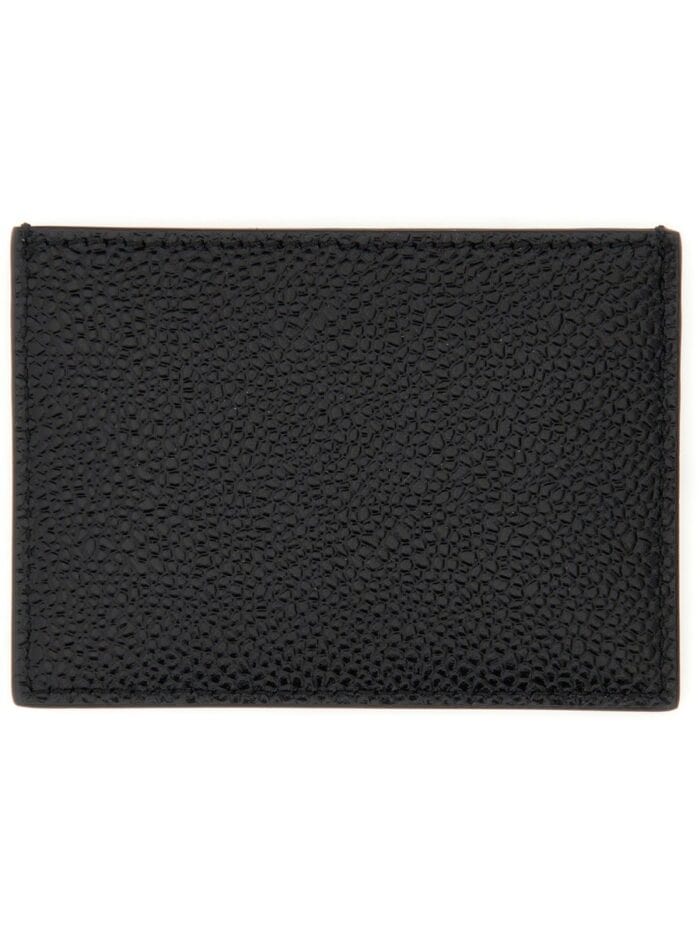 THOM BROWNE PORTACARTE IN PELLE