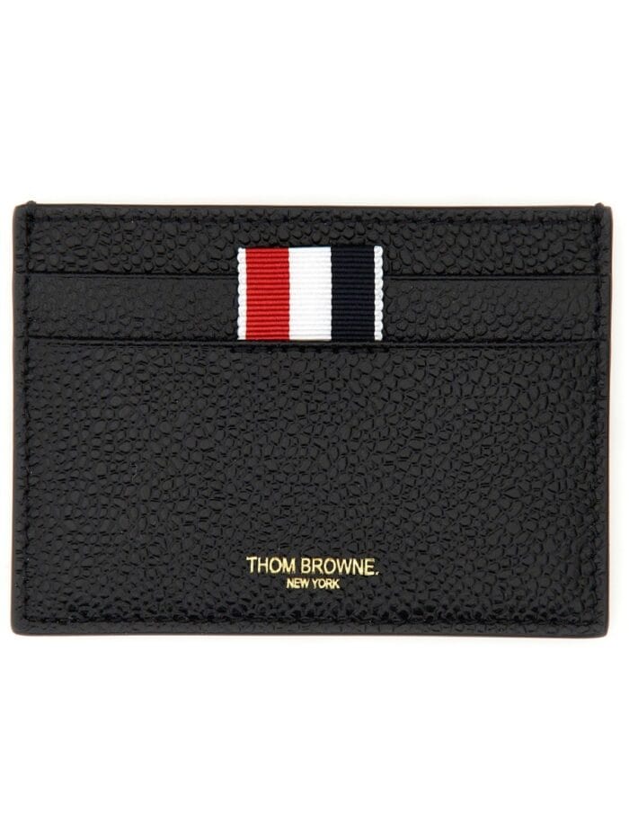 THOM BROWNE PORTACARTE IN PELLE