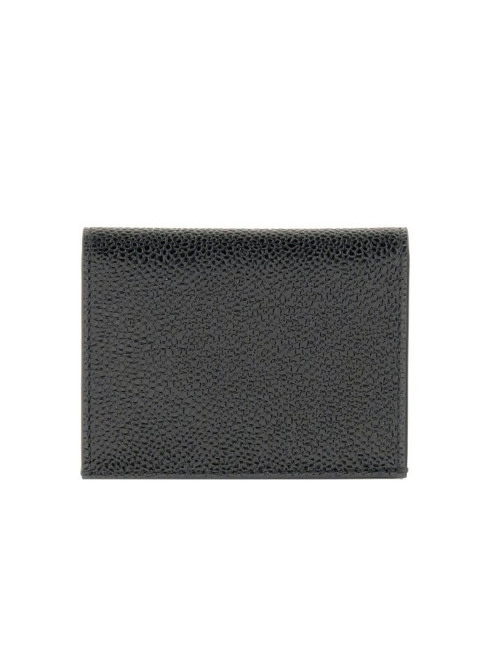 THOM BROWNE PORTACARTE IN PELLE