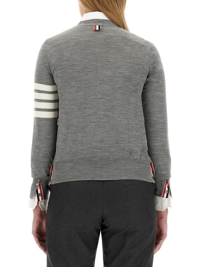 THOM BROWNE RELAXED FIT CARDIGAN