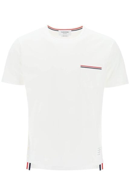 THOM BROWNE Rwb Pocket T-shirt