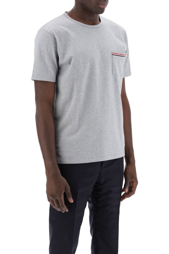 THOM BROWNE Rwb Pocket T-shirt