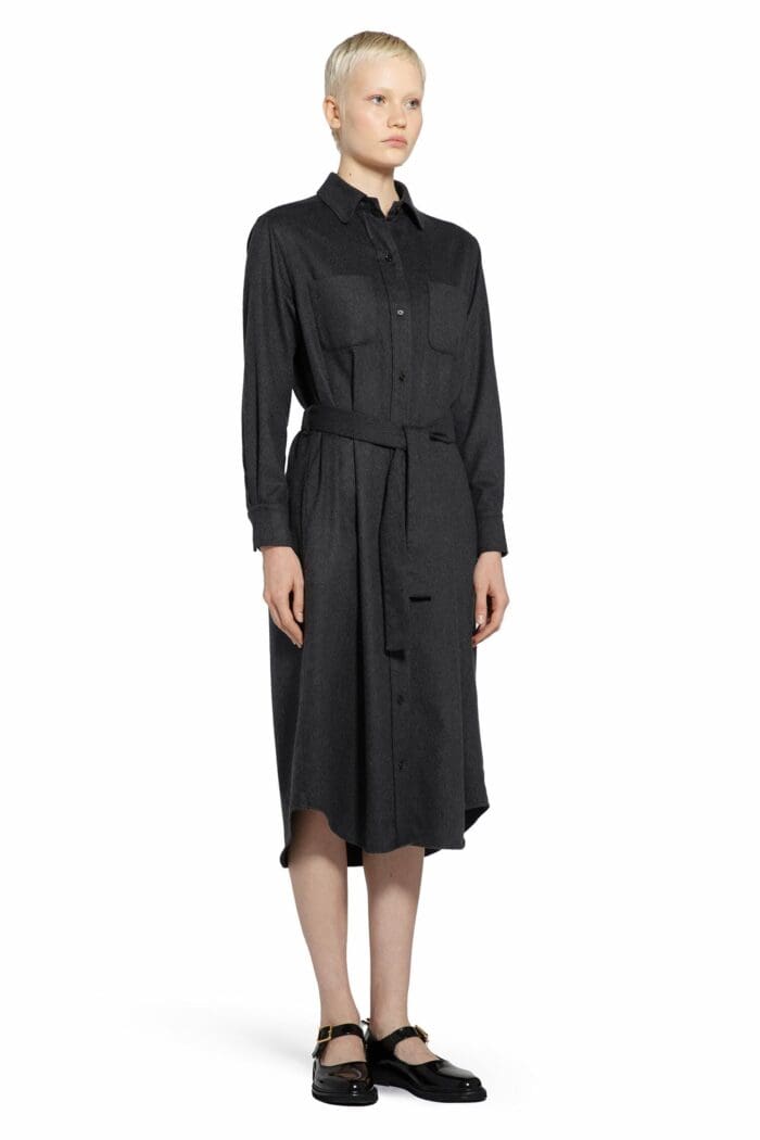 THOM BROWNE Shirt Cashmere Dress