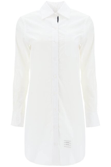 THOM BROWNE Short Button-down Blouse