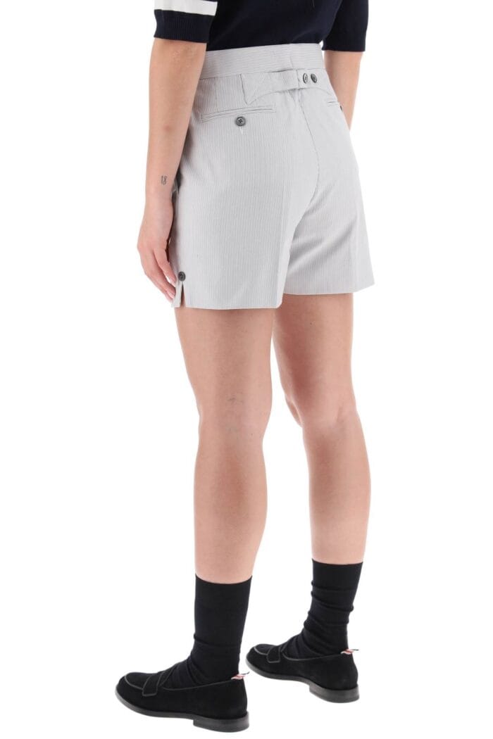 Thom Browne Shorts With Pincord Motif