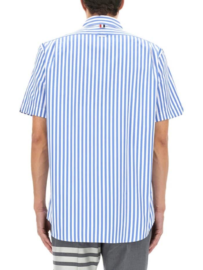 THOM BROWNE STRIPED SHIRT