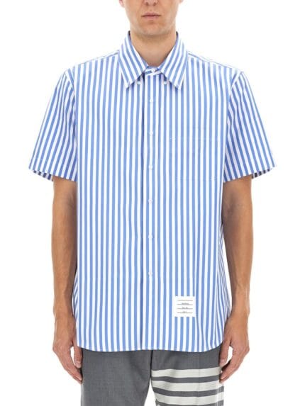 THOM BROWNE STRIPED SHIRT