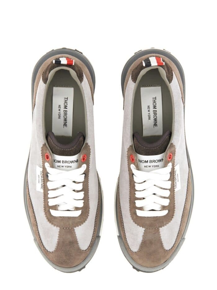 THOM BROWNE SUEDE TECH RUNNER