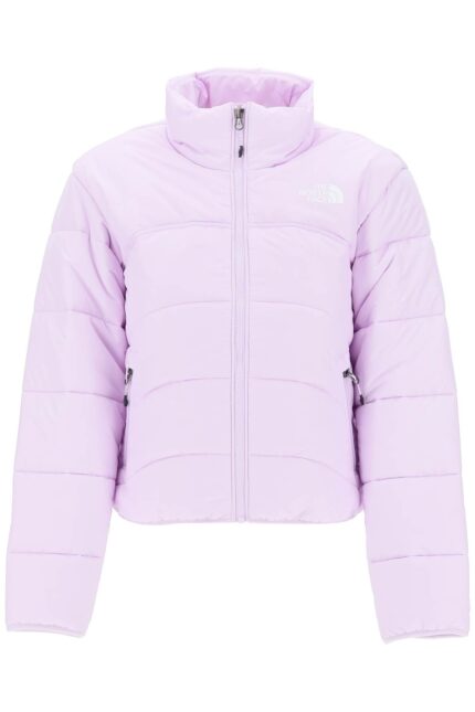 THOM BROWNE Tweed Bomber Jacket With Leather Sleeves