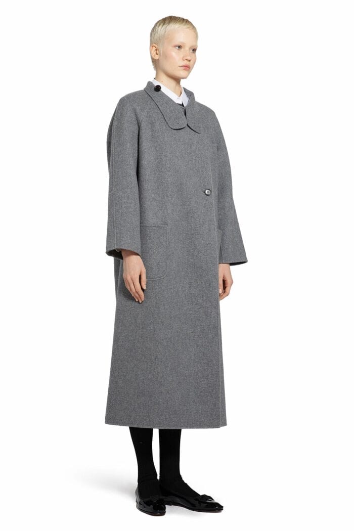 THOM BROWNE Unconstructed Cashmere Coat