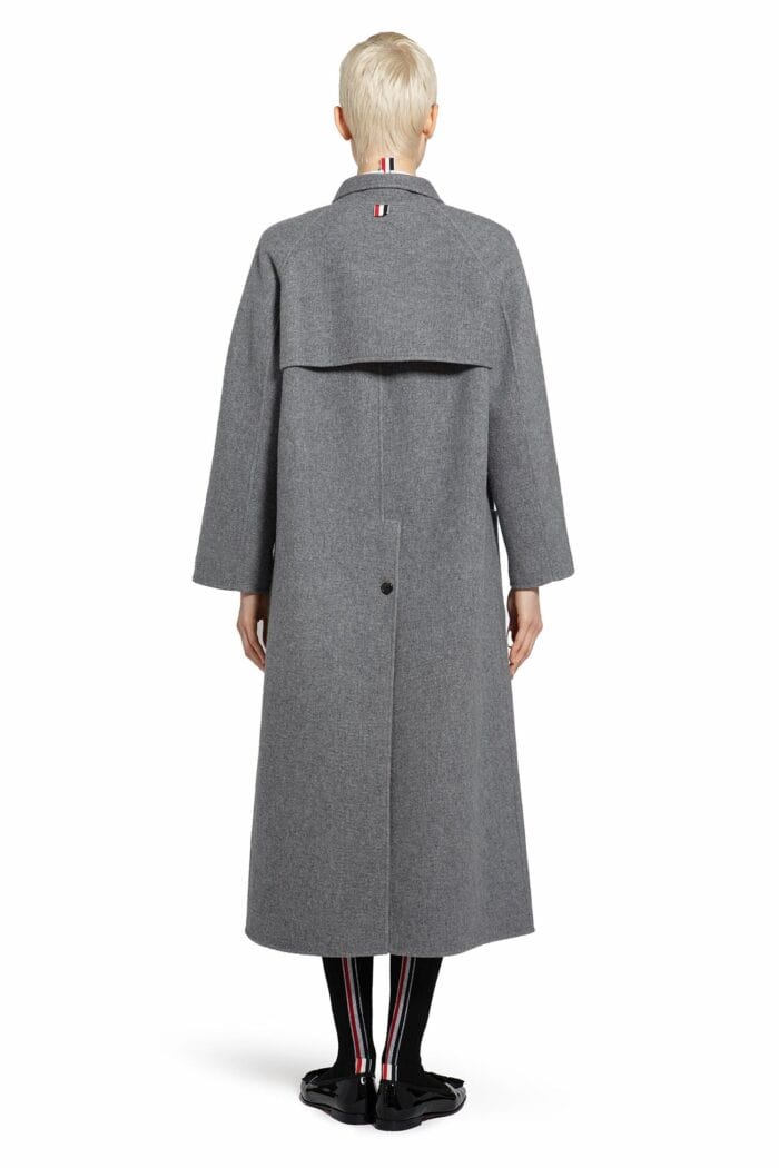 THOM BROWNE Unconstructed Cashmere Coat