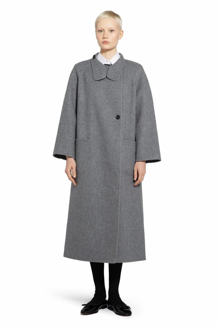 THOM BROWNE Unconstructed Cashmere Coat