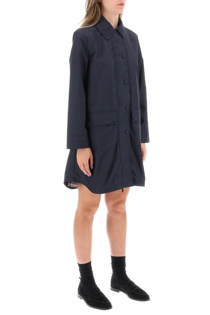 Thom Browne Unlined Parka In Ripstop - Image 3