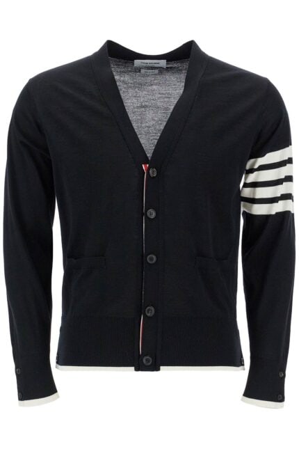 THOM BROWNE Virgin Wool Cardigan For Women