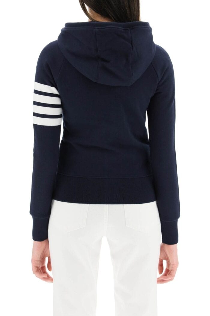 THOM BROWNE Zipped Hoodie