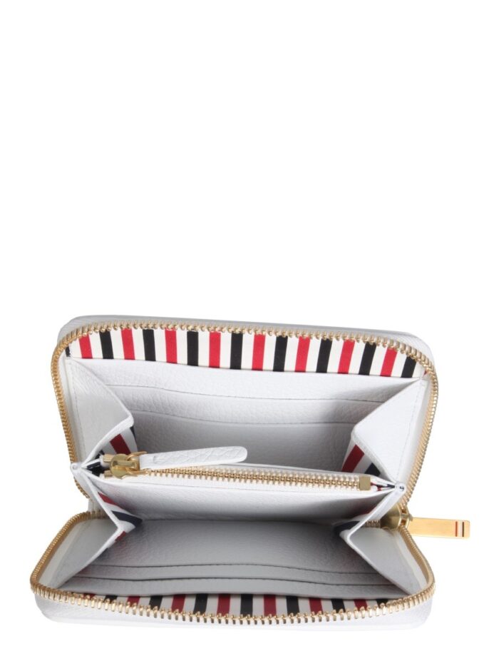 THOM BROWNE ZIPPED WALLET