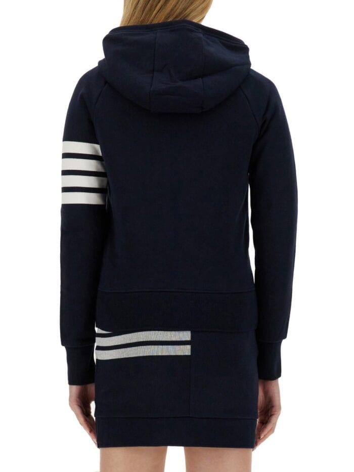 THOM BROWNE ZIPPER HOODIE
