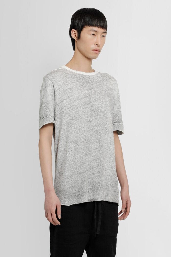 thom krom cotton linen t shirt THOM KROM Cotton Linen T-shirt