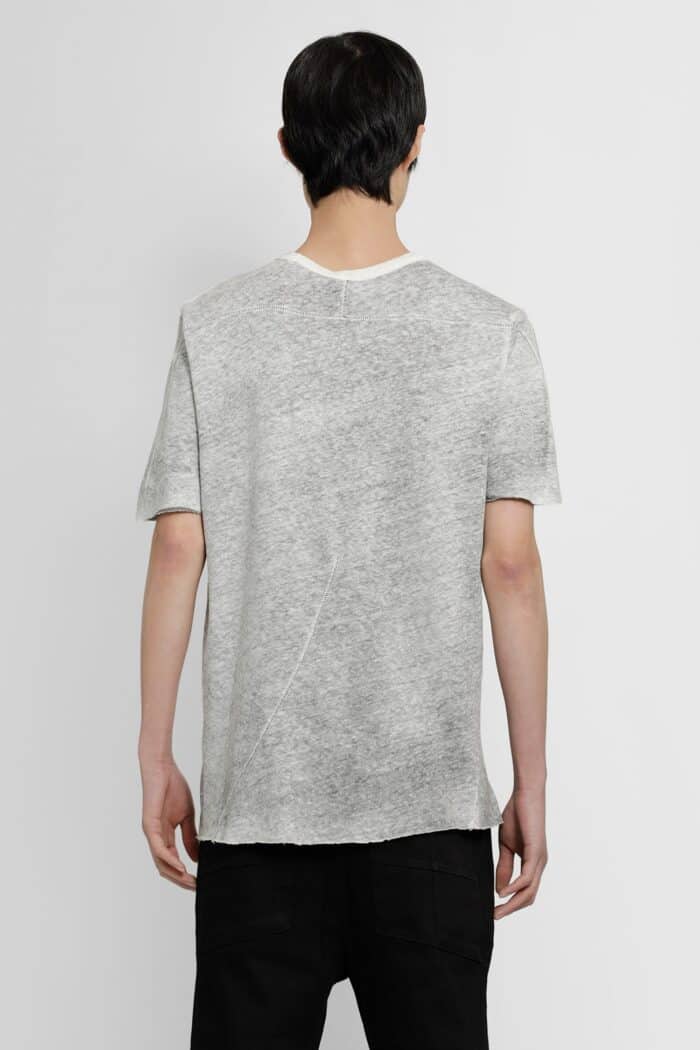 thom krom cotton linen t shirt THOM KROM Cotton Linen T-shirt