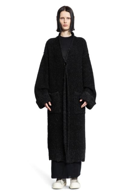 THOM KROM Fluffy Alpaca Mohair Knit Coat