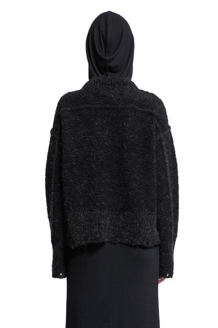 THOM KROM Heavyweight Alpaca Mohair Boxy Sweater