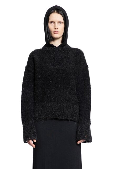 THOM KROM Heavyweight Alpaca Mohair Boxy Sweater