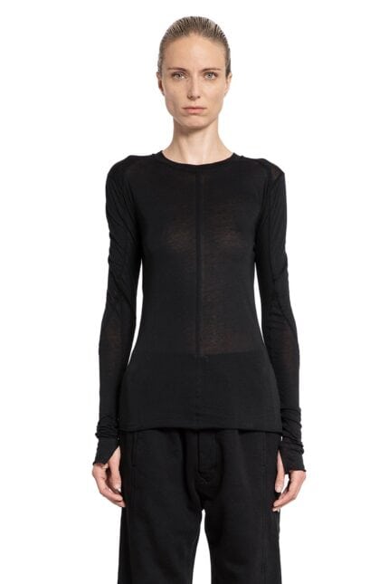 THOM KROM Signature Cotton Long Sleeve Top