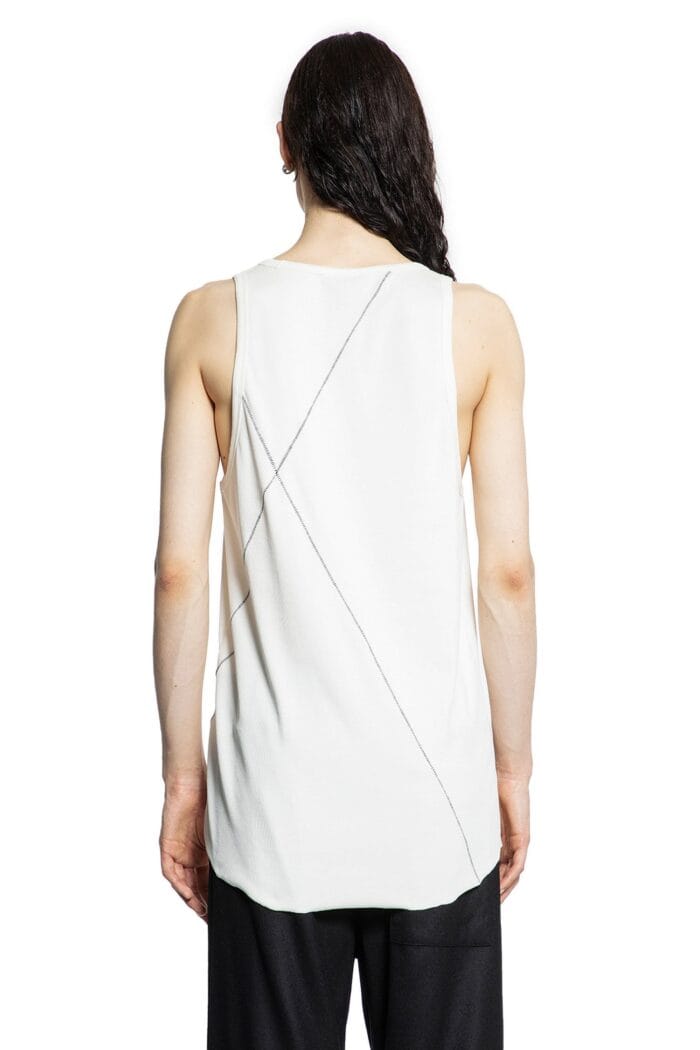 THOM KROM Signature Stretch Cotton Jersey Tank Top