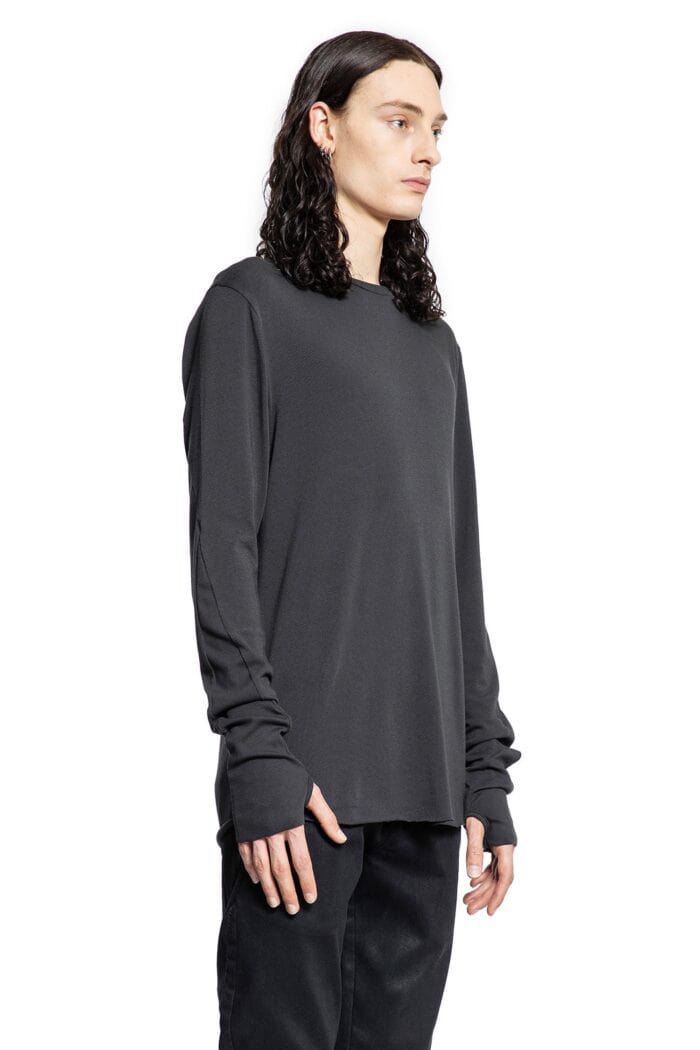 THOM KROM Signature Stretch Cotton Modal Long Sleeve T-shirt