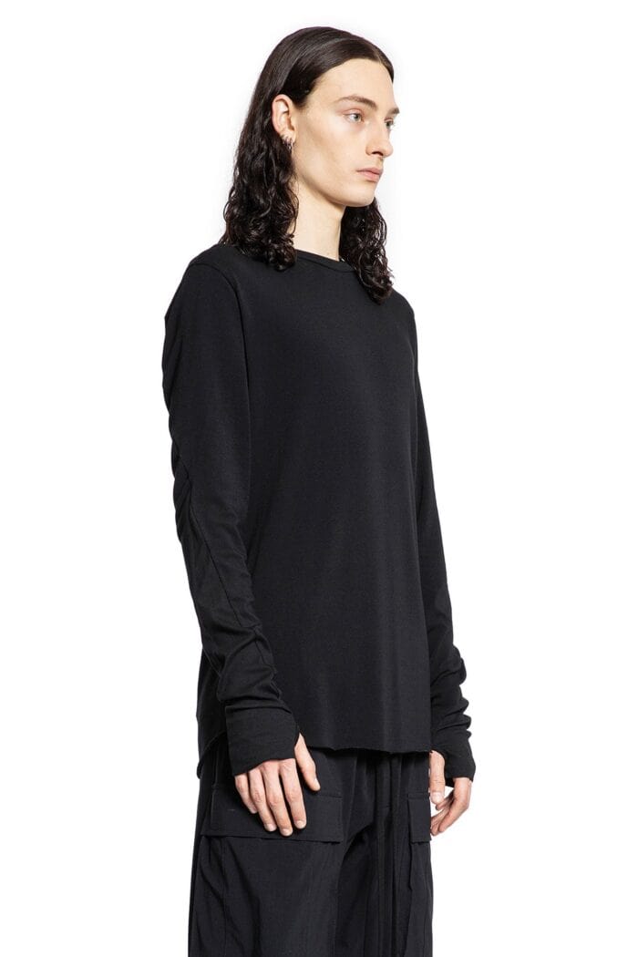 THOM KROM Signature Stretch Cotton Modal Long Sleeve T-shirt