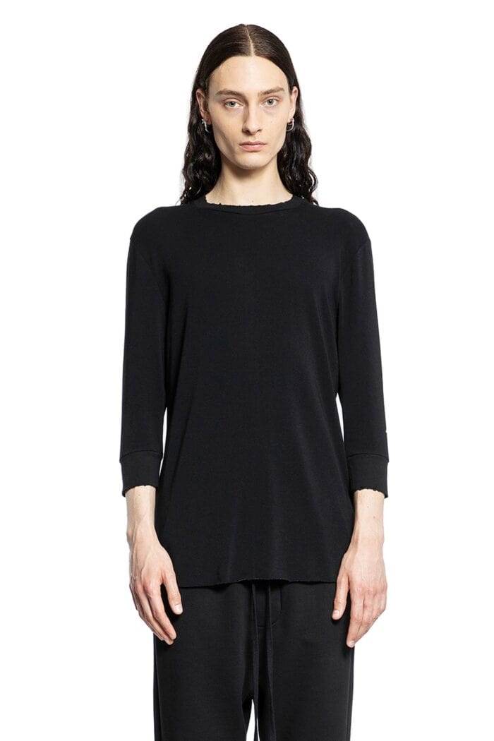 THOM KROM Signature Stretch Cotton Modal Long T-shirt