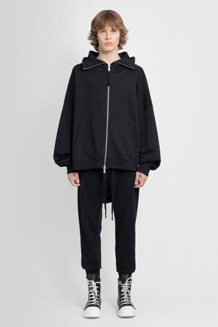 THOM KROM Stretch Cotton Jersey Spliced Track Pants