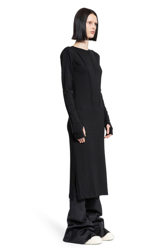 THOM KROM Stretch Cotton Modal Jersey Dress