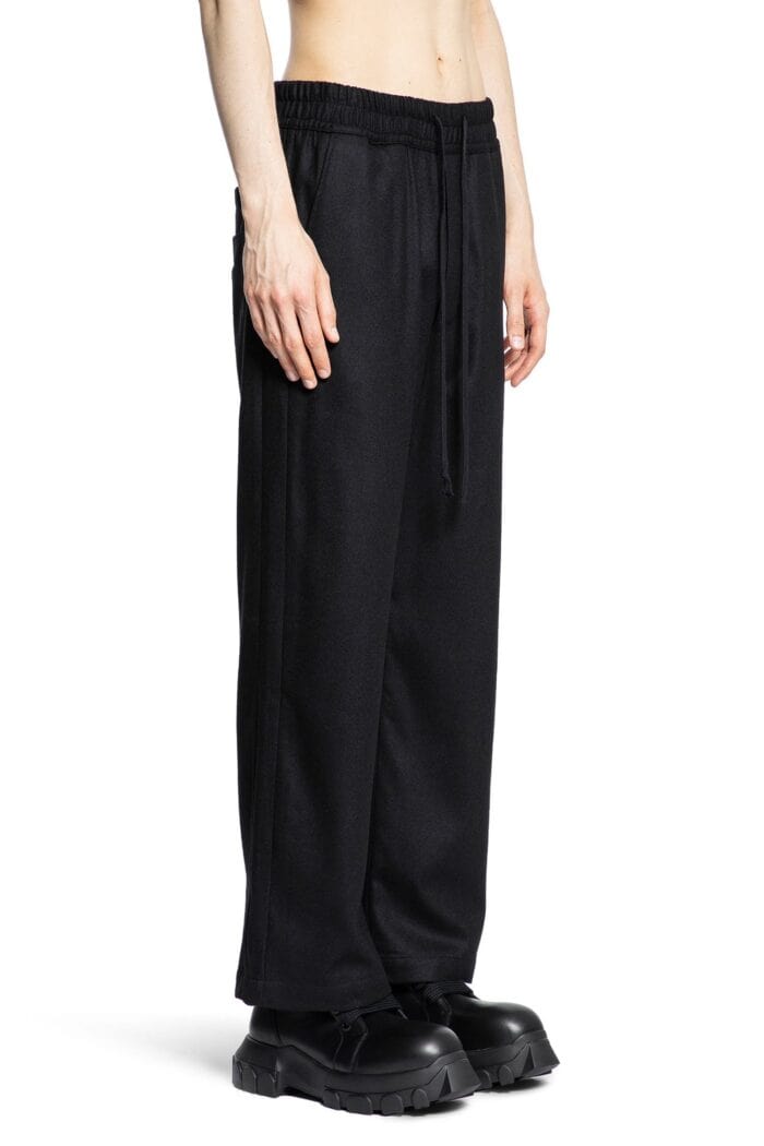 THOM KROM Stretch Wool Felt Drawstring Trousers