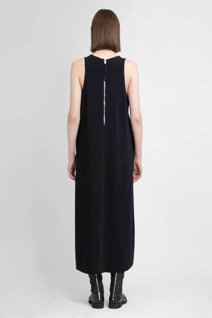 THOM KROM V-neck Dress In Stretch Viscose