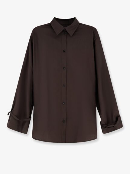 Toteme Tie-cuff Wool Shirt
