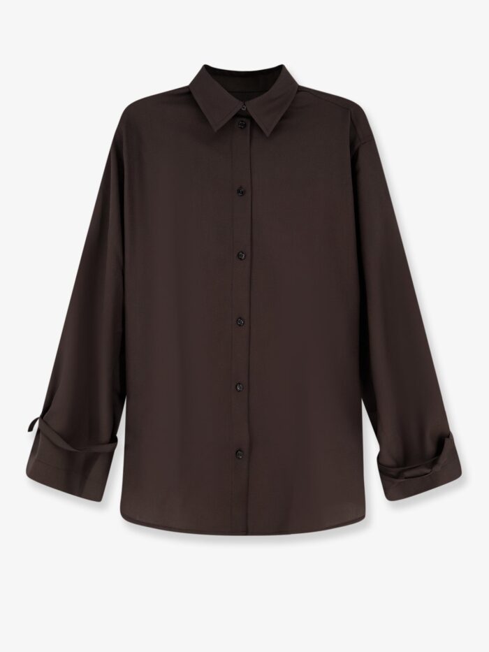 Toteme Tie-cuff Wool Shirt