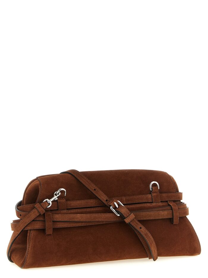 Moschino 'Tie Me' Big Clutch