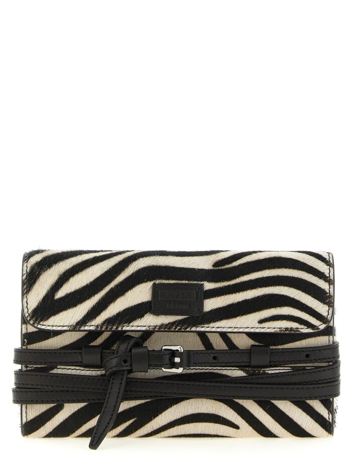moschino 'tie me' wallet on chain Moschino 'Tie Me' Wallet On Chain