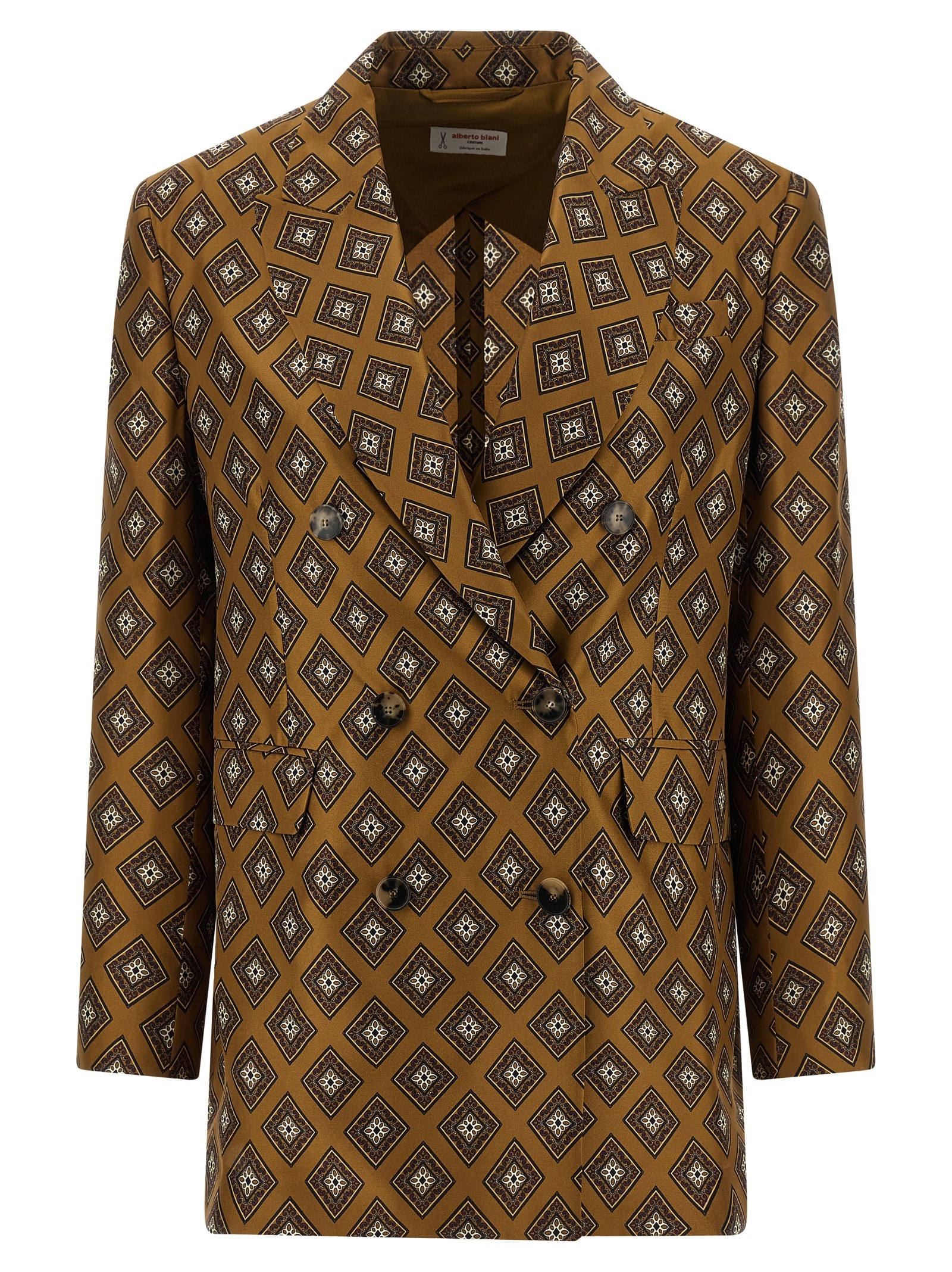 ALBERTO BIANI Tie-print Blazer