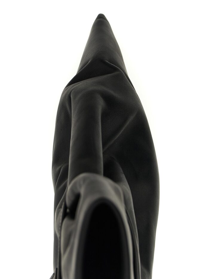 RICK OWENS 'Tied Taco Kiss' Ankle Boots