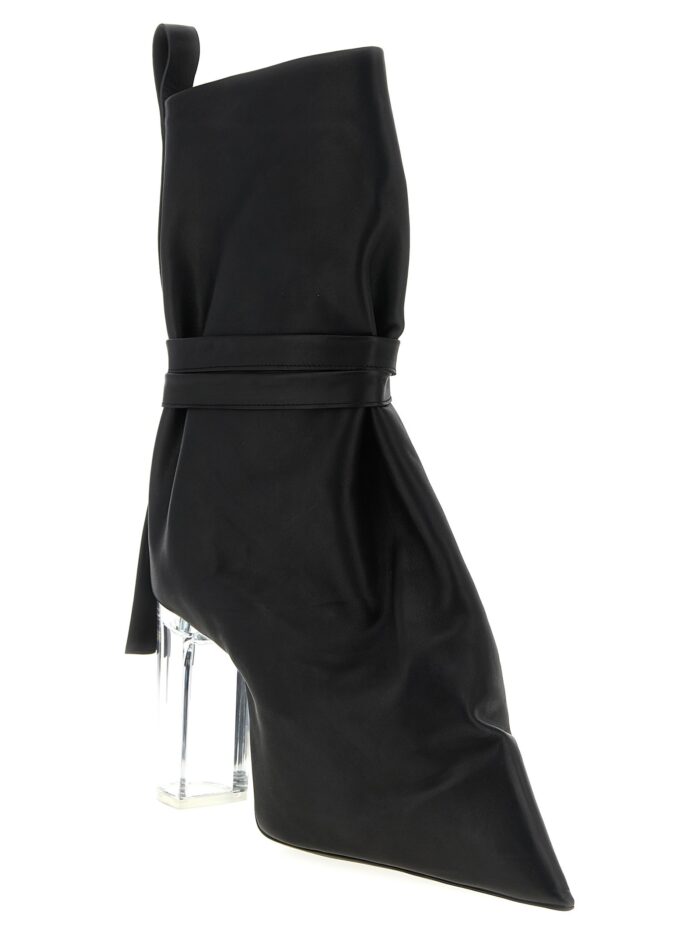 RICK OWENS 'Tied Taco Kiss' Ankle Boots