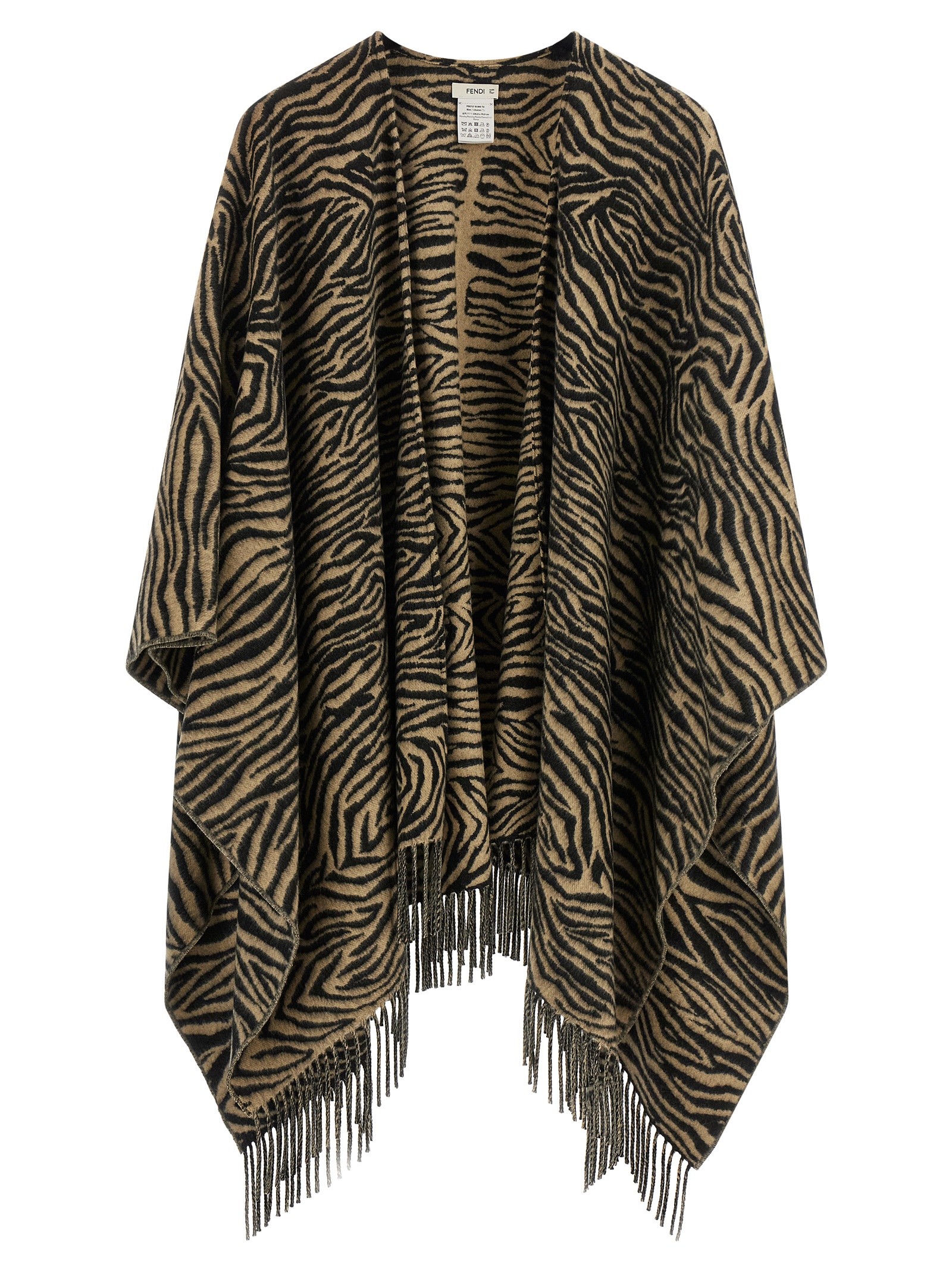 Fendi 'Tiger' Poncho
