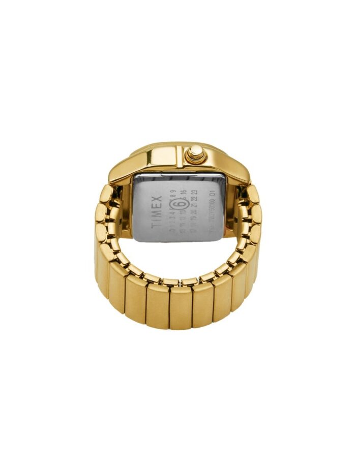 "TIMEX X MM6 T80 GOLD-TONE" RING M-L